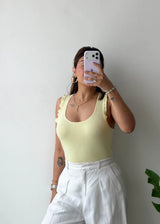 Size M-L, Lime Basic Tank Top