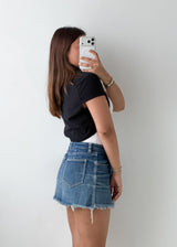 Size S-M Black shrug top