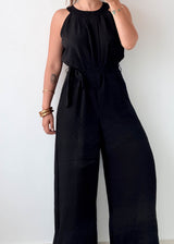 Size S Black Wide Leg Jumpsuit