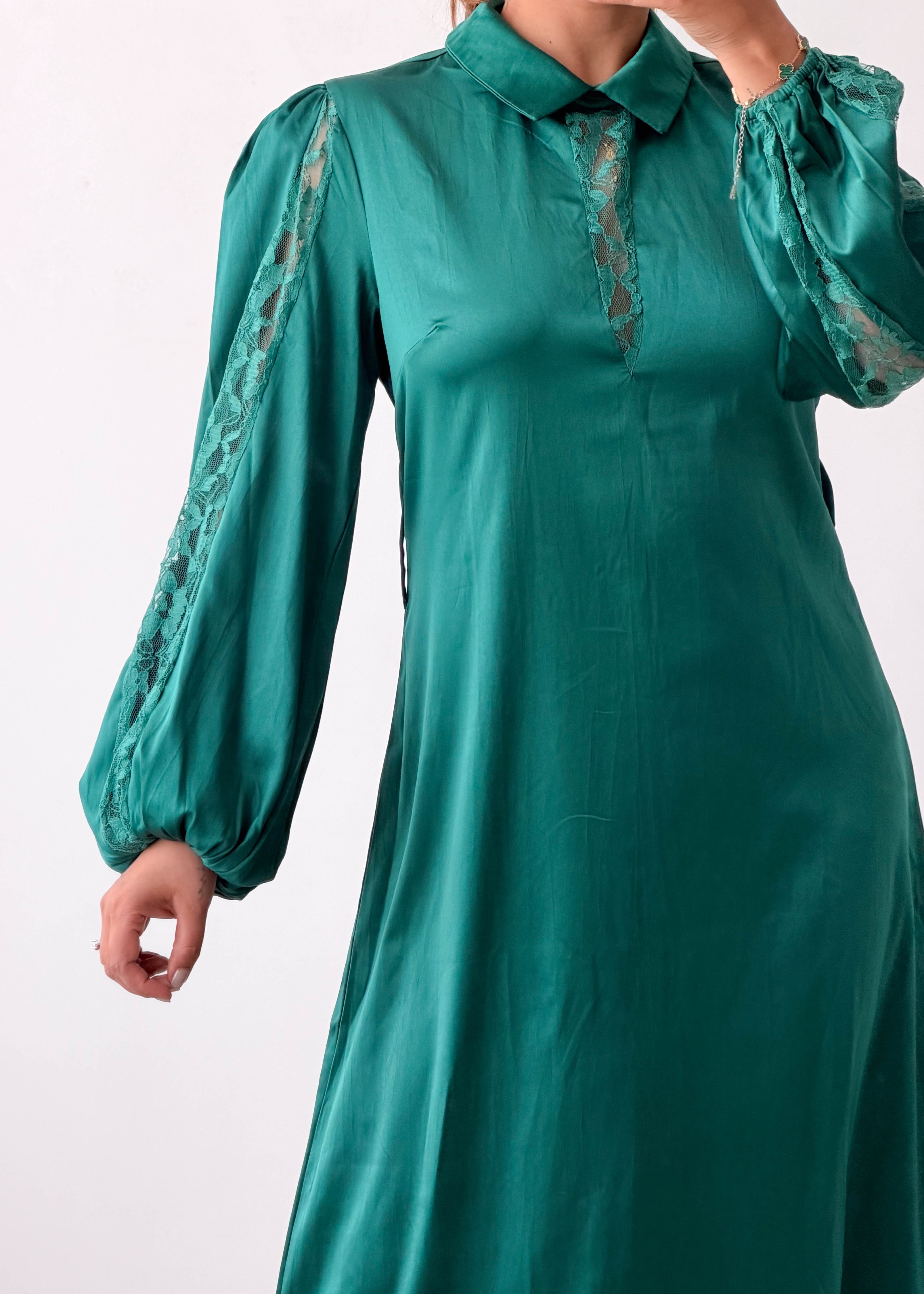 Size M-L Emerald Green Maxi Dress