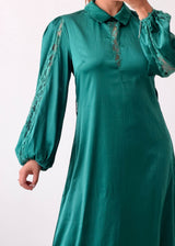 Size M-L Emerald Green Maxi Dress