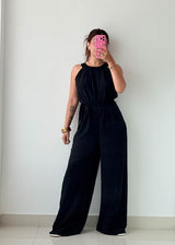 Size S Black Wide Leg Jumpsuit