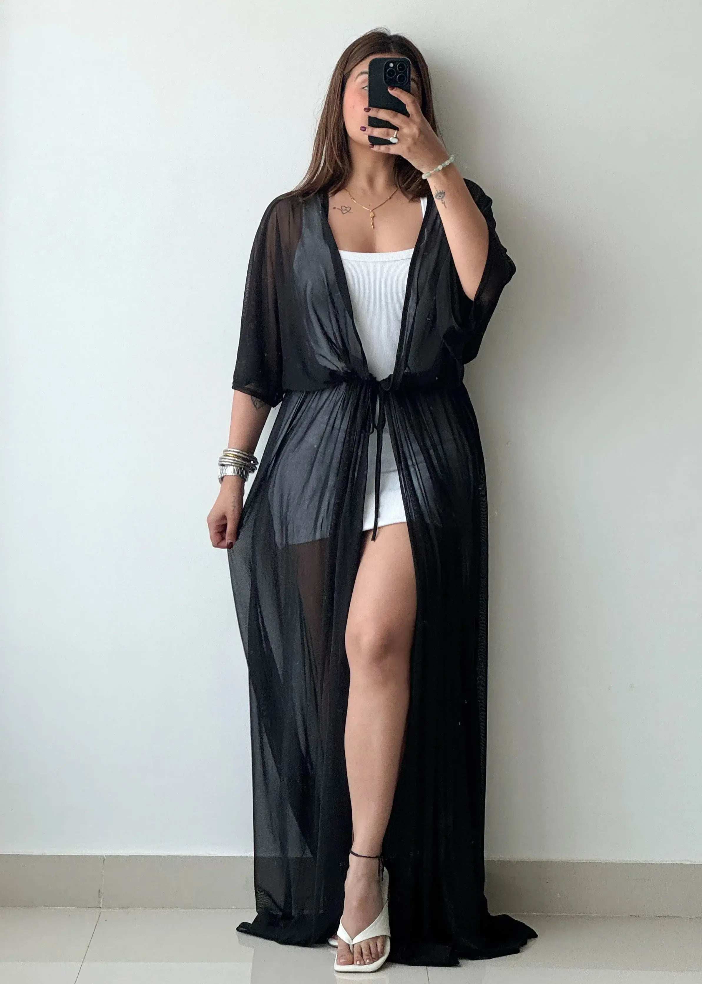 SIZE L-XXL, Shrug Dress - Closet by Payal