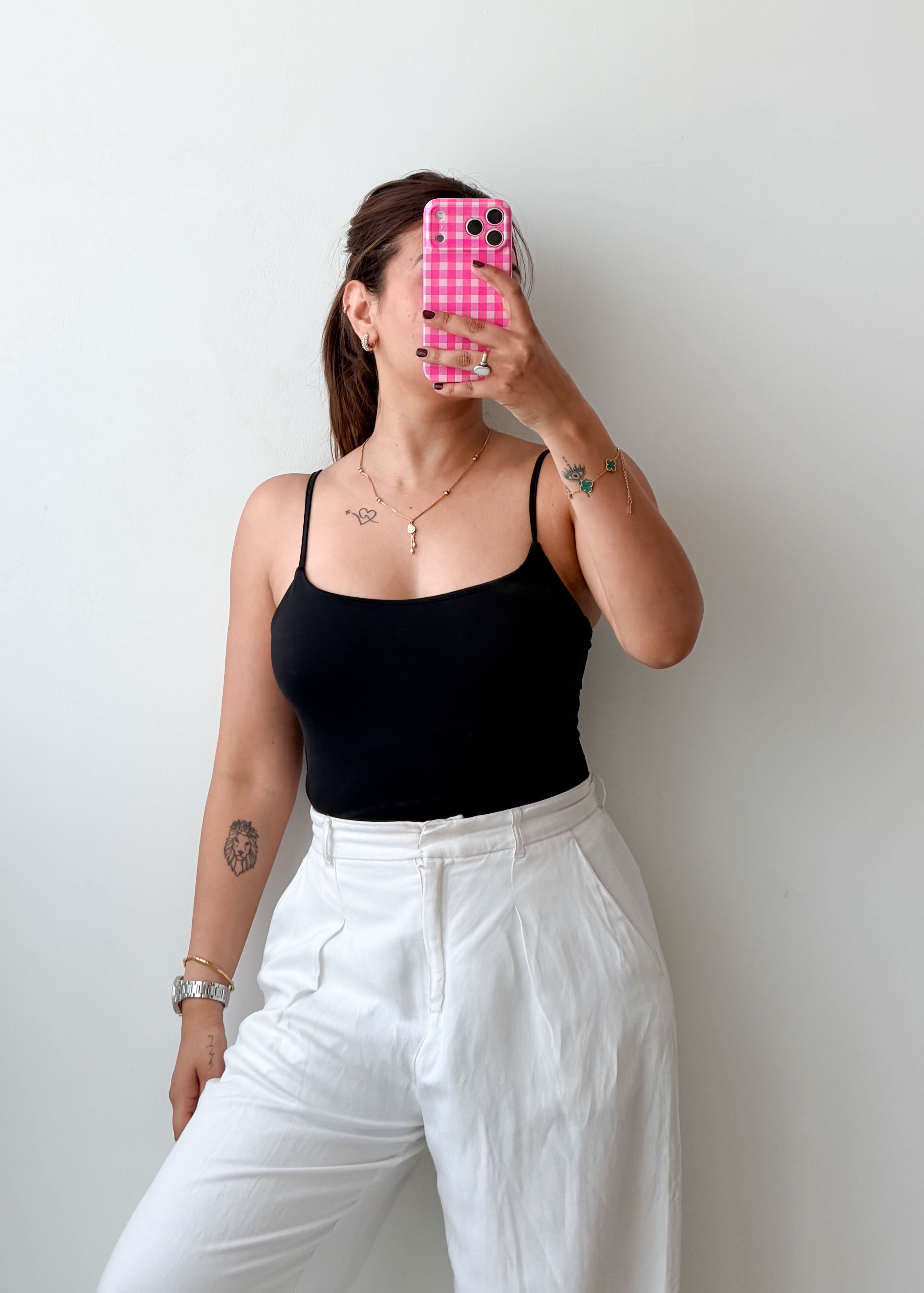 Size S-M Black Cami Top