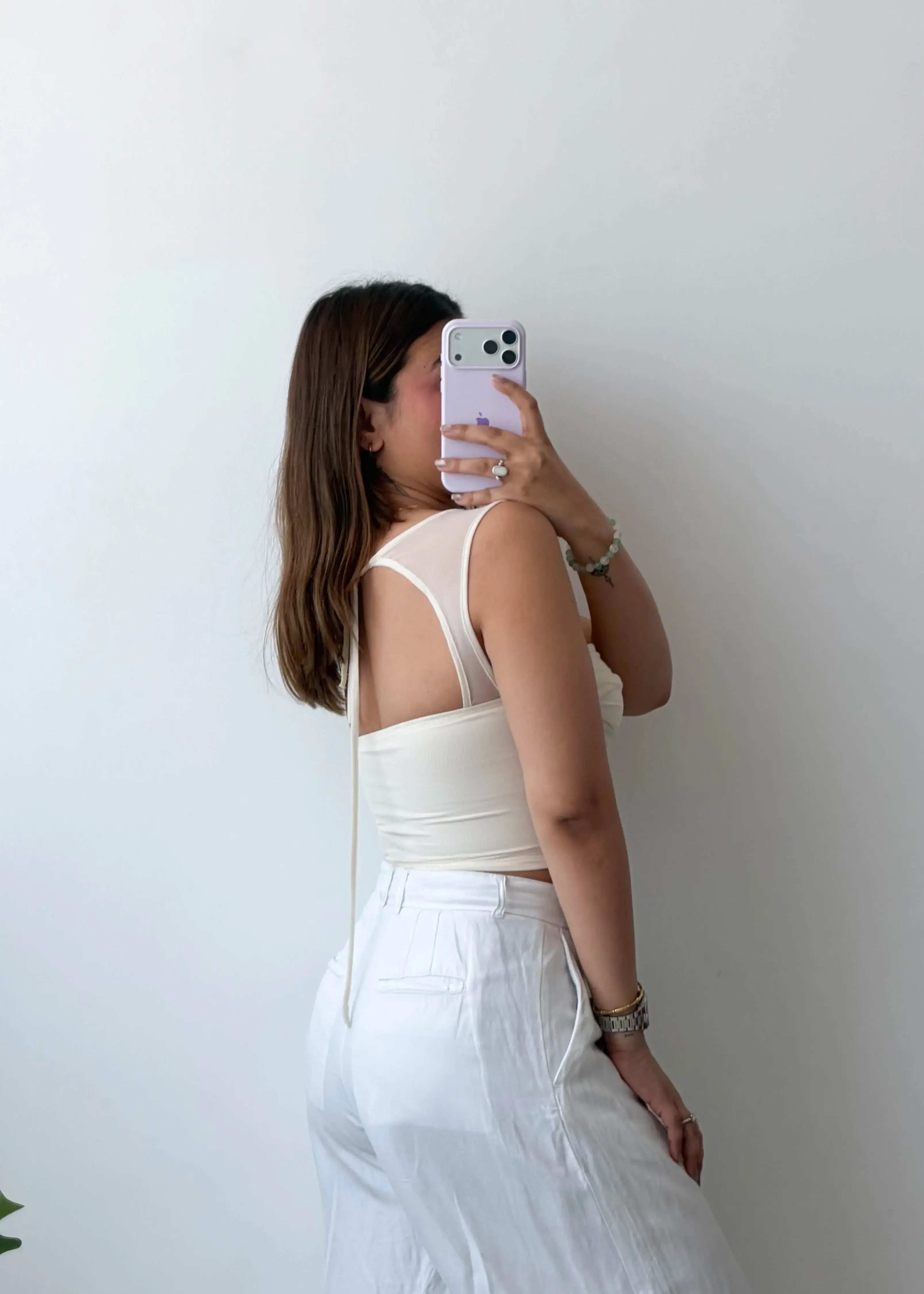 Size XS-S Beige Corset Style Top