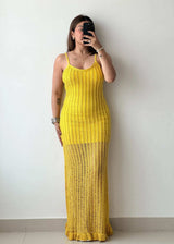 SIZE XS-S, Crochet Summer Dress - Closet by Payal