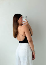 Size XS-S Navy Cutout Bodysuit