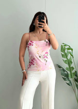 Size M, Cotton Satin Cami Top - Closet by Payal