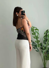 Size XS-S, Satin printed cami top - Closet by Payal