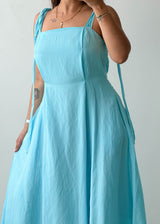 Size M-L Powder Blue Maxi Dress