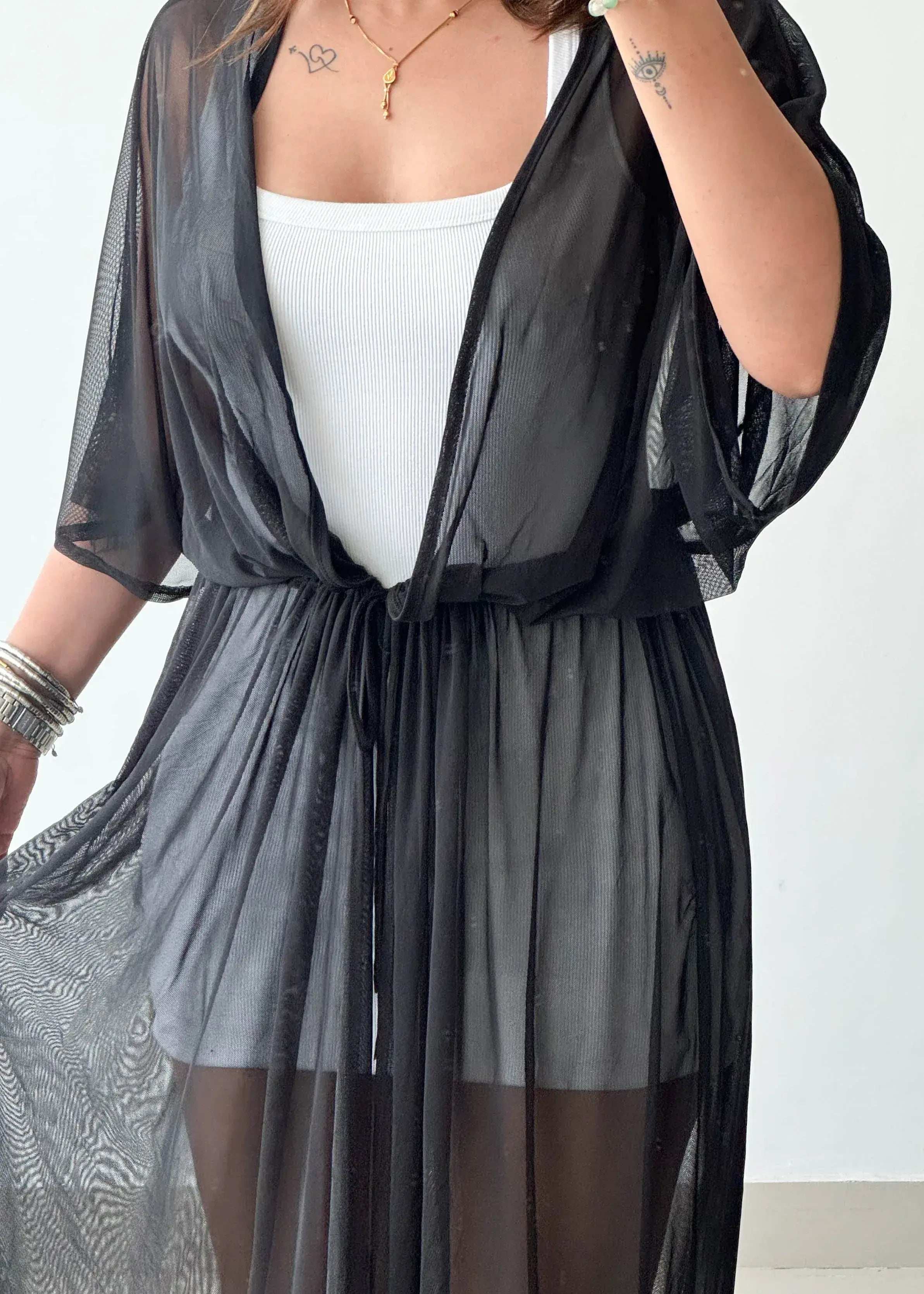 SIZE L-XXL, Shrug Dress - Closet by Payal