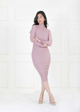 MAUVE PINK BODYCON - Closet by Payal
