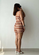 SIZE M-L, Cotton Printed Jumpsuit - Closet by Payal