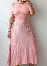Size XS-S Blush Pink Midi Dress