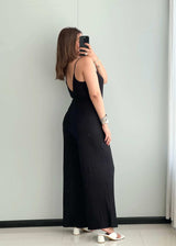 SIZE S-M, Black Jumpsuit - Closet by Payal