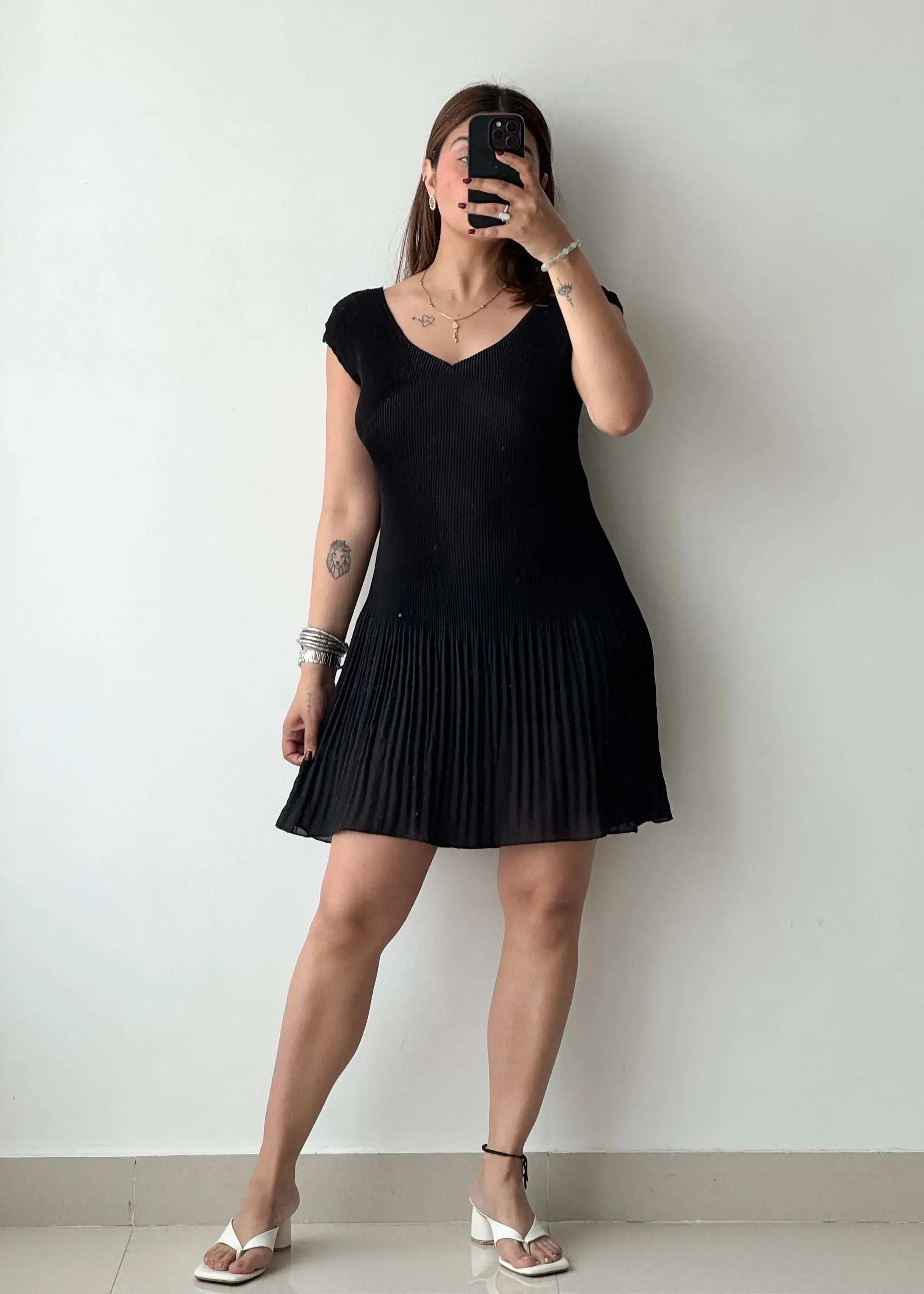 SIZE XS-S, Georgette mini Dress - Closet by Payal