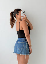 Size S-M Black Cami Bodysuit