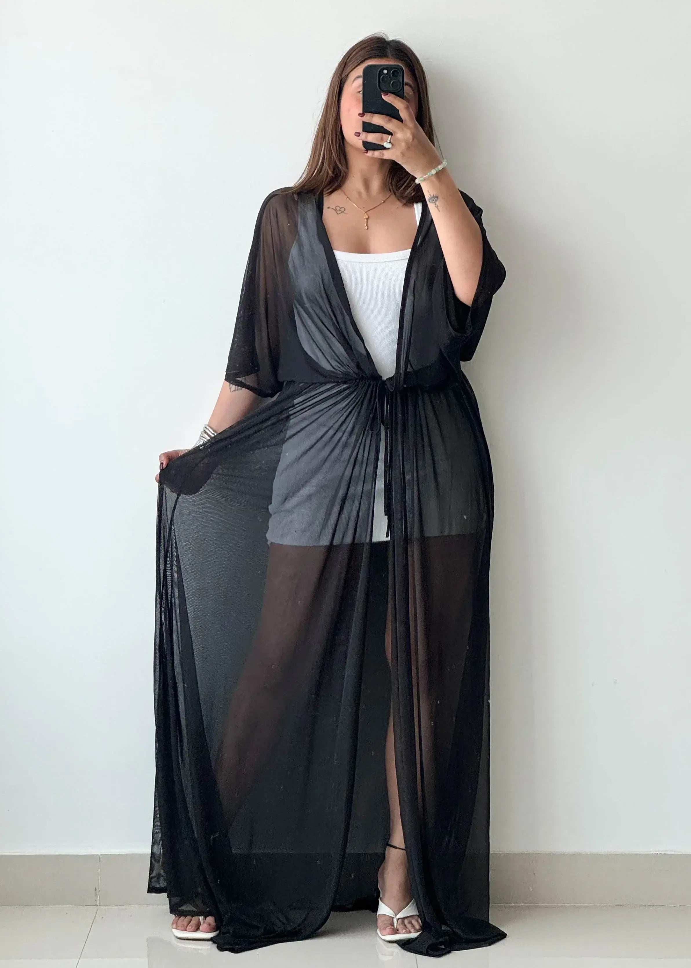 SIZE L-XXL, Shrug Dress - Closet by Payal