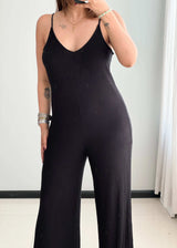 SIZE S-M, Black Jumpsuit - Closet by Payal