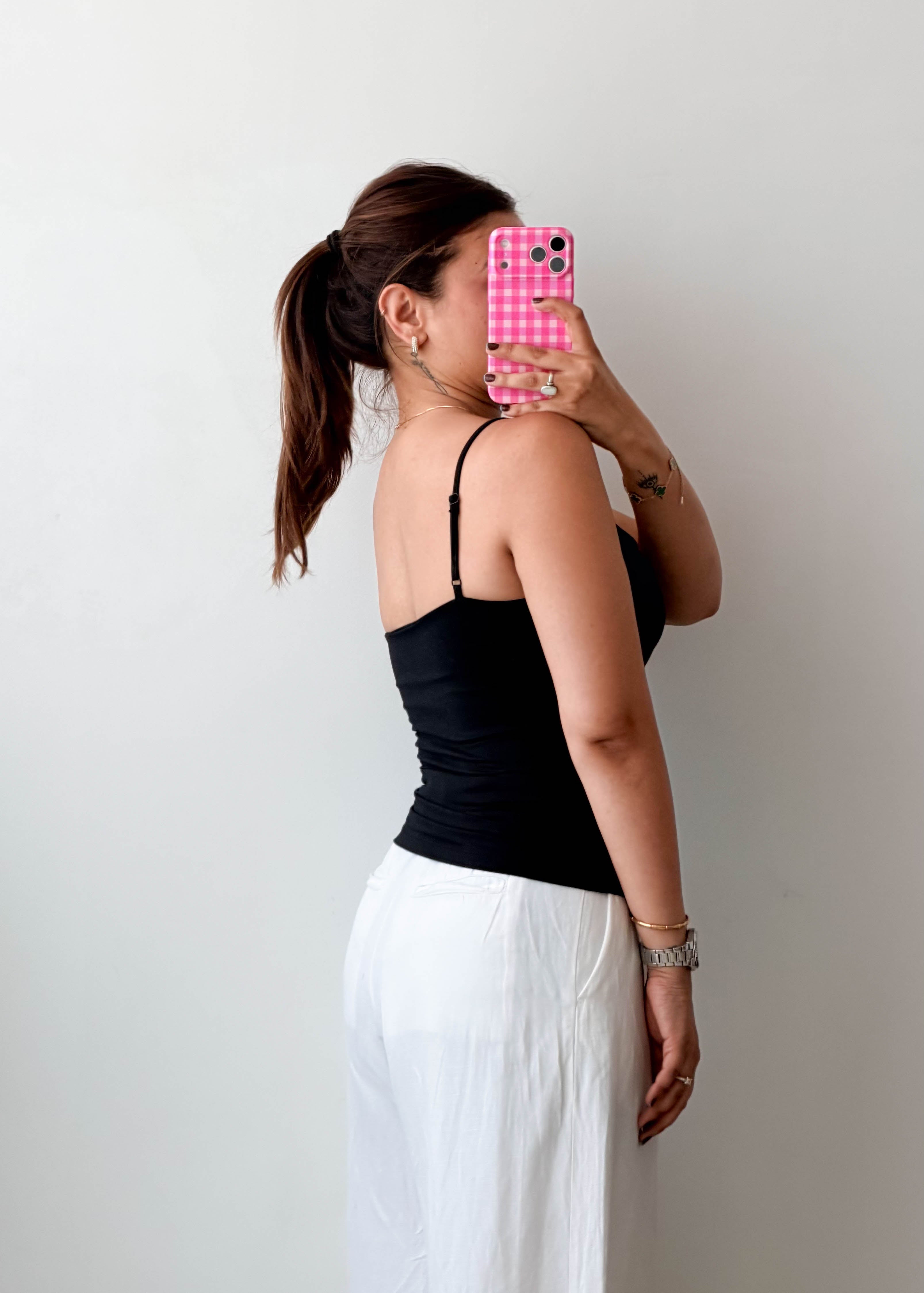 Size S-M Black Cami Top